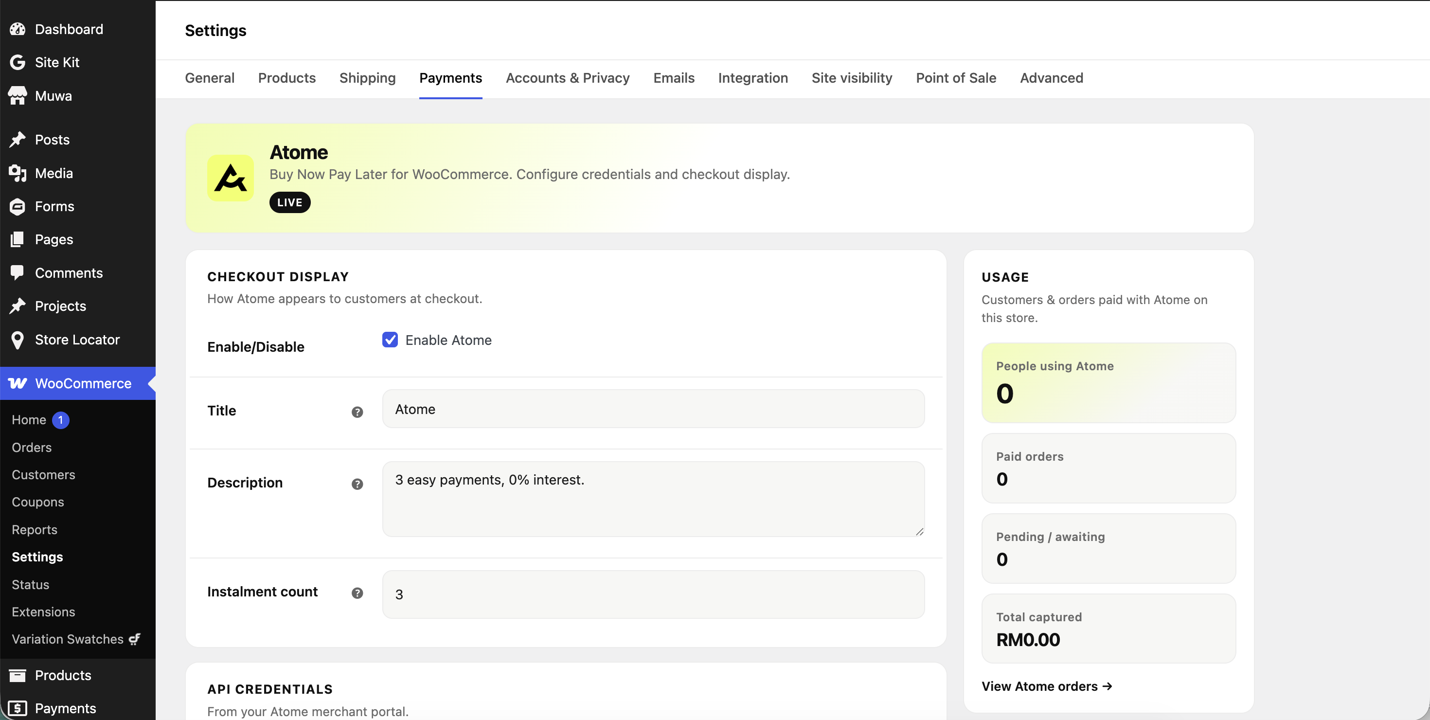 R4xN Pay Later - Atome for WooCommerce